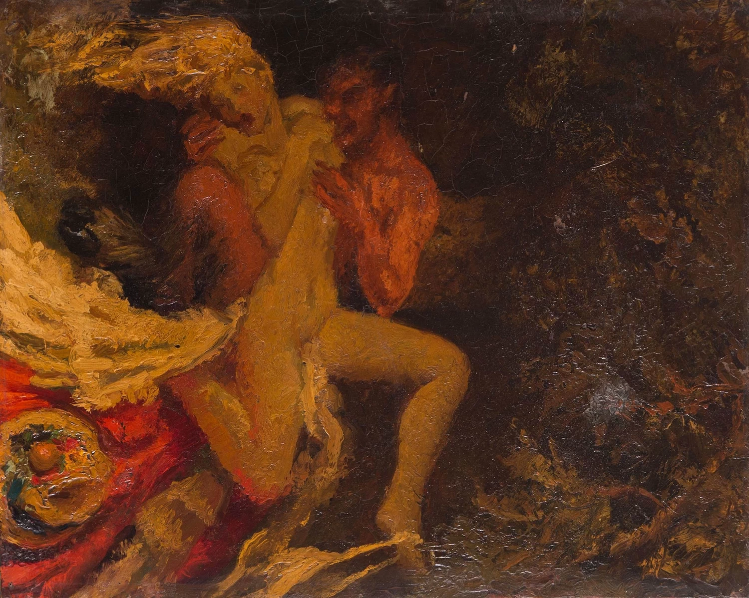 Satiro con ninfa, 1935